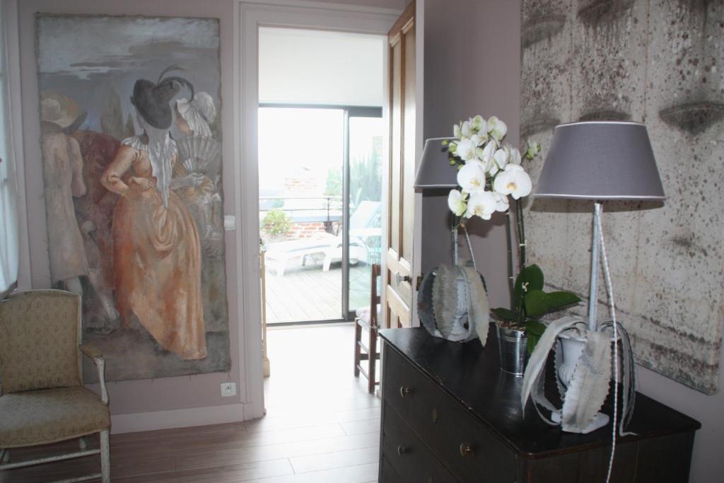 オンフルール Logis Saint-Leonard Bed & Breakfast エクステリア 写真